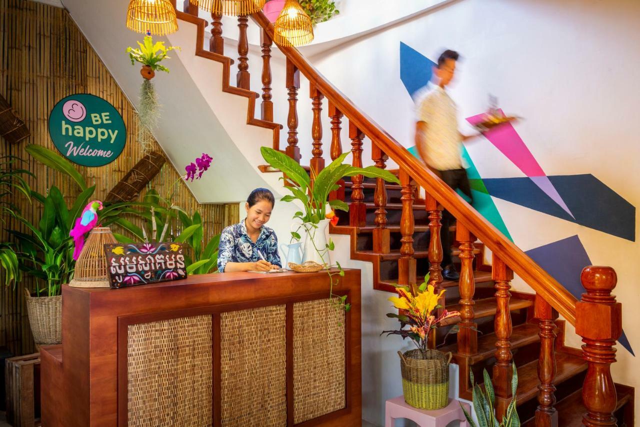 Be Happy Guesthouse Siem Reap Exterior foto